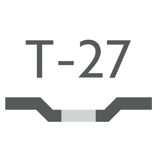 Type 27 (depressed center)